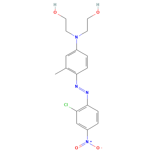 2-[4-[(2-chloro-4-nitrophenyl)diazenyl]-N-(2-hydroxyethyl)-3-methylanilino]ethanol (CAS: 3769-57-1) - Related Chemical Product