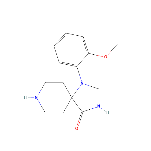 1-(2-methoxyphenyl)-1,3,8-triazaspiro[4.5]decan-4-one (CAS: 227029-29-0) - Related Chemical Product
