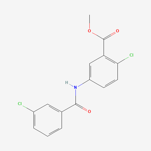 methyl 2-chloro-5-[(3-chlorobenzoyl)amino]benzoate (CAS: 701972-70-5) - Related Chemical Product