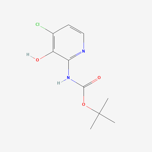 tert-butyl N-(4-chloro-3-hydroxypyridin-2-yl)carbamate (CAS: 1021339-30-9) - Related Chemical Product