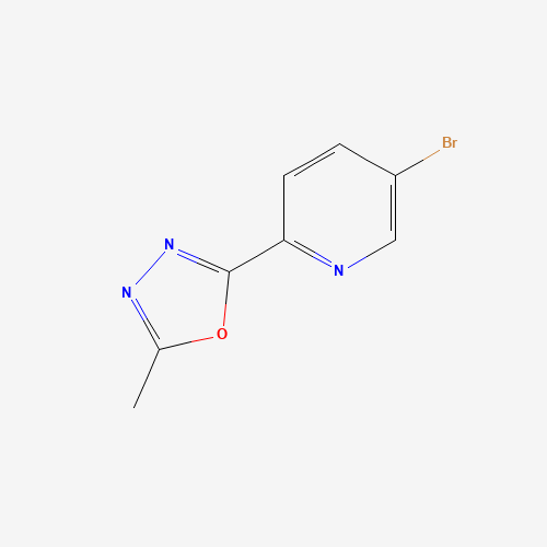 2-(5-bromopyridin-2-yl)-5-methyl-1,3,4-oxadiazole (CAS: 380380-59-6) - Related Chemical Product
