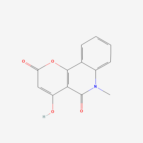 4-hydroxy-6-methylpyrano[3,2-c]quinoline-2,5-dione (CAS: 18706-63-3) - Related Chemical Product