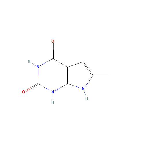 6-methyl-1,7-dihydropyrrolo[2,3-d]pyrimidine-2,4-dione (CAS: 89792-20-1) - Related Chemical Product