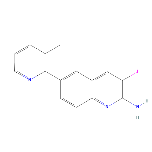 3-iodo-6-(3-methylpyridin-2-yl)quinolin-2-amine (CAS: 1308870-03-2) - Related Chemical Product