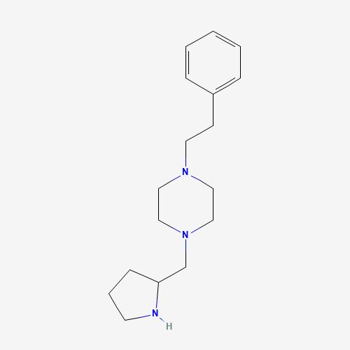 1-(2-phenylethyl)-4-(pyrrolidin-2-ylmethyl)piperazine (CAS: 1017472-05-7) - Related Chemical Product