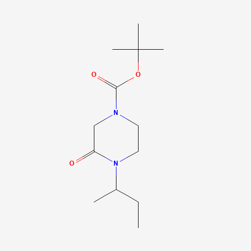 tert-butyl 4-butan-2-yl-3-oxopiperazine-1-carboxylate (CAS: 1284246-15-6) - Related Chemical Product
