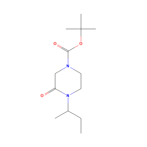 tert-butyl 4-butan-2-yl-3-oxopiperazine-1-carboxylate (CAS: 1284246-15-6) - Related Chemical Product