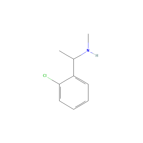 1-(2-chlorophenyl)-N-methylethanamine (CAS: 51586-22-2) - Related Chemical Product