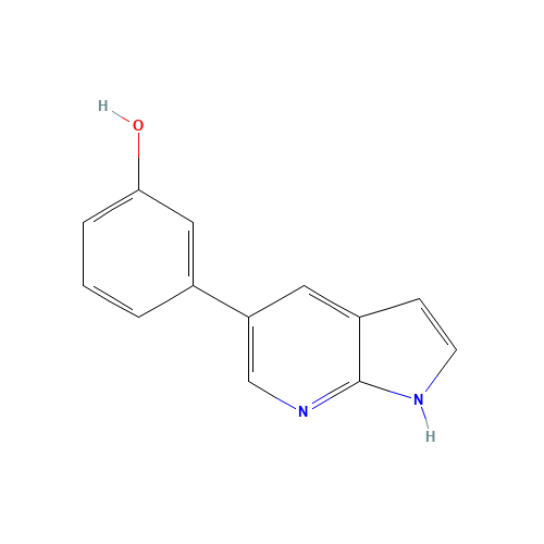3-(1H-pyrrolo[2,3-b]pyridin-5-yl)phenol (CAS: 890842-74-7) - Related Chemical Product