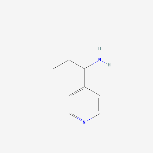 2-methyl-1-pyridin-4-ylpropan-1-amine (CAS: 62398-35-0) - Related Chemical Product
