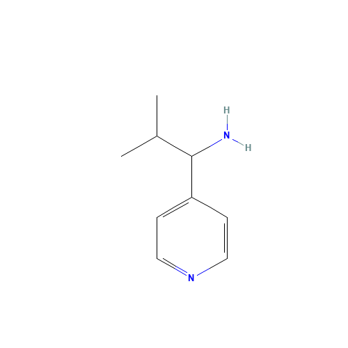 2-methyl-1-pyridin-4-ylpropan-1-amine (CAS: 62398-35-0) - Related Chemical Product