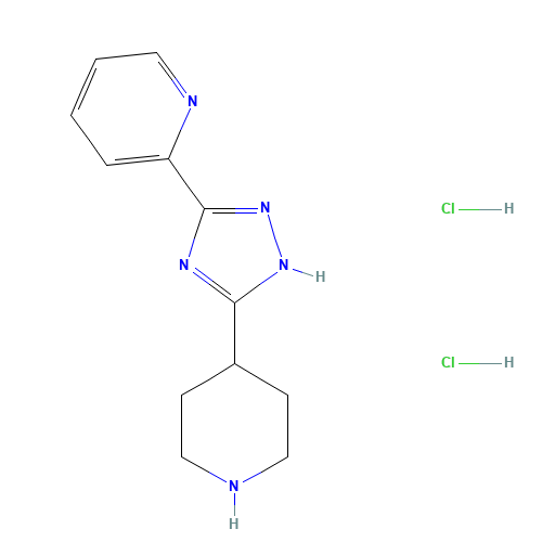 2-(5-piperidin-4-yl-1H-1,2,4-triazol-3-yl)pyridine;dihydrochloride (CAS: 868280-58-4) - Related Chemical Product