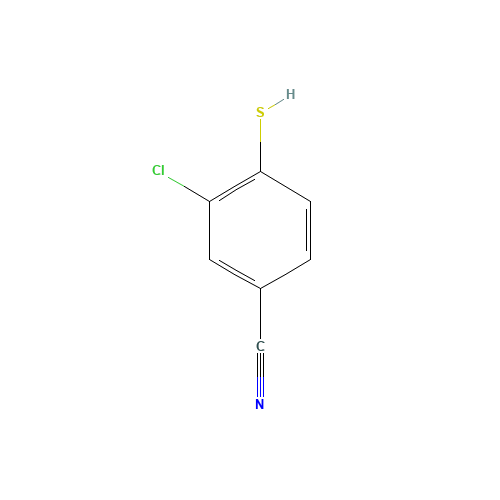 3-chloro-4-sulfanylbenzonitrile (CAS: 38234-93-4) - Related Chemical Product