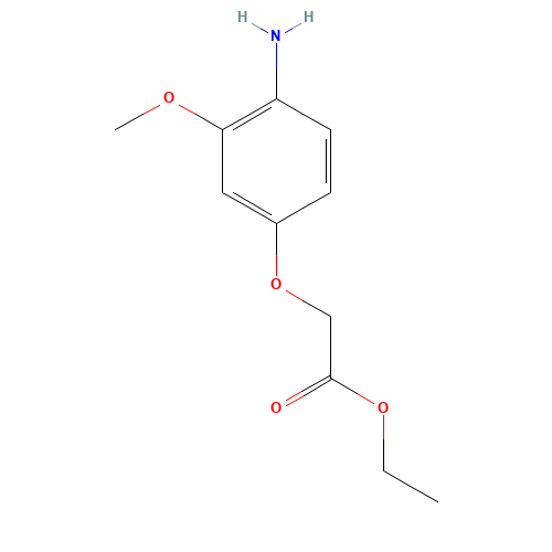 ethyl 2-(4-amino-3-methoxyphenoxy)acetate (CAS: 1435973-99-1) - Related Chemical Product