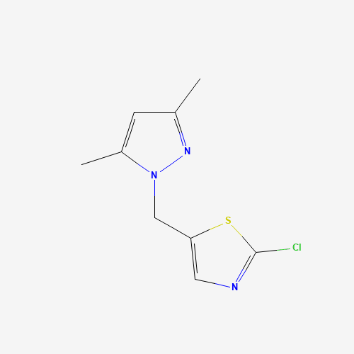 2-chloro-5-[(3,5-dimethylpyrazol-1-yl)methyl]-1,3-thiazole (CAS: 477713-52-3) - Related Chemical Product