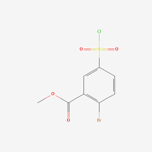 methyl 2-bromo-5-chlorosulfonylbenzoate (CAS: 924867-87-8) - Related Chemical Product