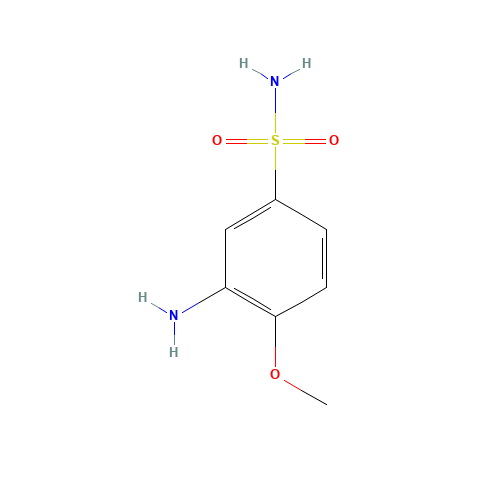 3-amino-4-methoxybenzenesulfonamide (CAS: 6973-08-6) - Related Chemical Product