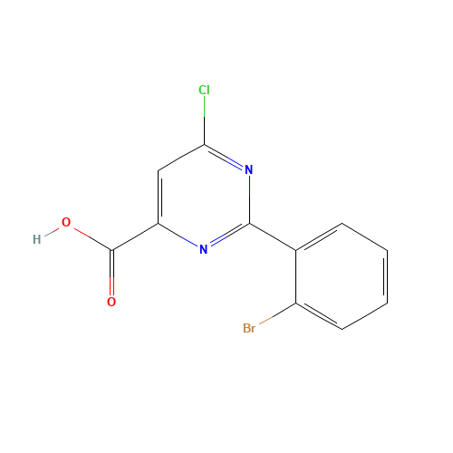 2-(2-bromophenyl)-6-chloropyrimidine-4-carboxylic acid (CAS: 1315364-33-0) - Related Chemical Product