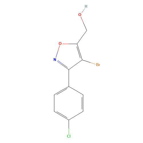 [4-bromo-3-(4-chlorophenyl)-1,2-oxazol-5-yl]methanol (CAS: 1158735-44-4) - Related Chemical Product