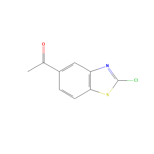 1-(2-chloro-1,3-benzothiazol-5-yl)ethanone (CAS: 61700-71-8) - Related Chemical Product