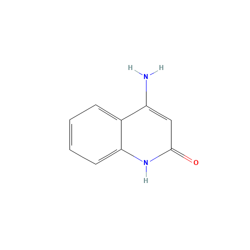4-amino-1H-quinolin-2-one (CAS: 110216-87-0) - Chemical Structure and Molecular Formula 