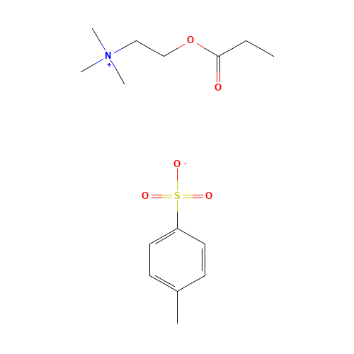 4-methylbenzenesulfonate;trimethyl(2-propanoyloxyethyl)azanium (CAS: 1866-13-3) - Related Chemical Product