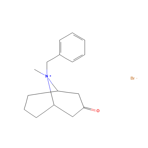 9-benzyl-9-methyl-9-azoniabicyclo[3.3.1]nonan-3-one;bromide (CAS: 1126794-98-6) - Related Chemical Product