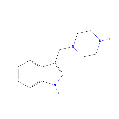 3-(piperazin-1-ylmethyl)-1H-indole (CAS: 114746-66-6) - Related Chemical Product