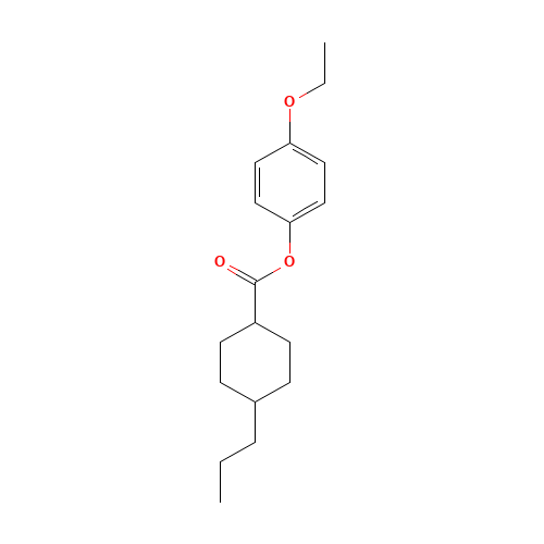 (4-ethoxyphenyl) 4-propylcyclohexane-1-carboxylate (CAS: 67589-39-3) - Related Chemical Product