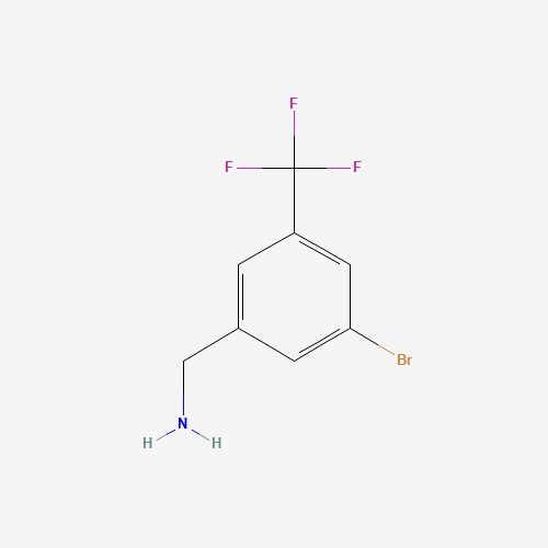 [3-bromo-5-(trifluoromethyl)phenyl]methanamine (CAS: 691877-04-0) - Related Chemical Product