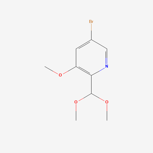 5-bromo-2-(dimethoxymethyl)-3-methoxypyridine (CAS: 1138443-86-3) - Related Chemical Product
