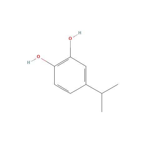 4-propan-2-ylbenzene-1,2-diol (CAS: 2138-43-4) - Related Chemical Product