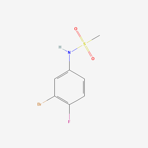 N-(3-bromo-4-fluorophenyl)methanesulfonamide (CAS: 1256633-26-7) - Related Chemical Product