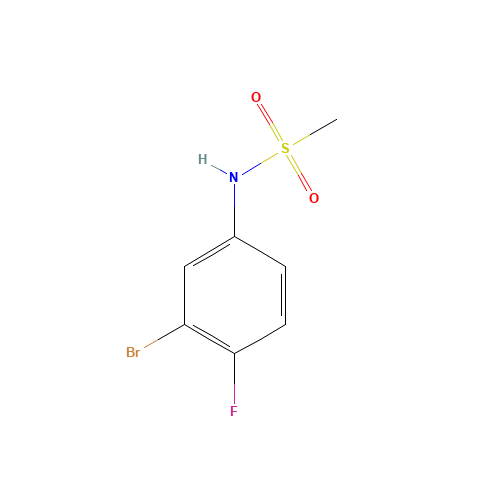 N-(3-bromo-4-fluorophenyl)methanesulfonamide (CAS: 1256633-26-7) - Related Chemical Product
