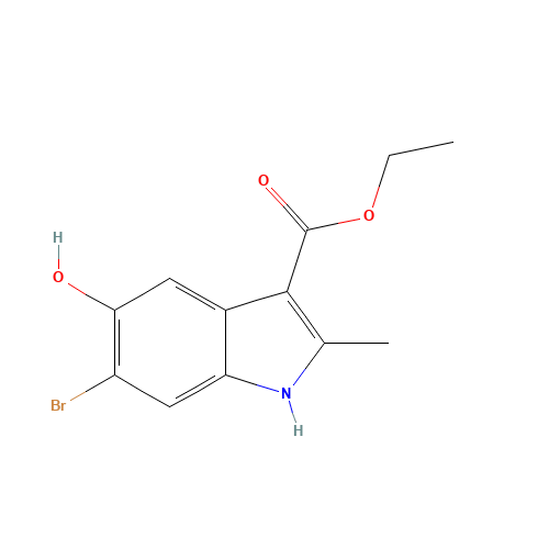 ethyl 6-bromo-5-hydroxy-2-methyl-1H-indole-3-carboxylate (CAS: 16052-67-8) - Related Chemical Product
