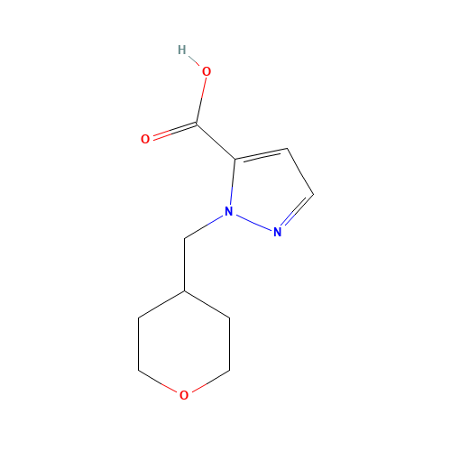 2-(oxan-4-ylmethyl)pyrazole-3-carboxylic acid (CAS: 1309785-34-9) - Related Chemical Product