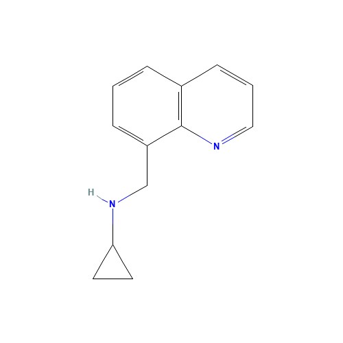 N-(quinolin-8-ylmethyl)cyclopropanamine (CAS: 921630-20-8) - Related Chemical Product