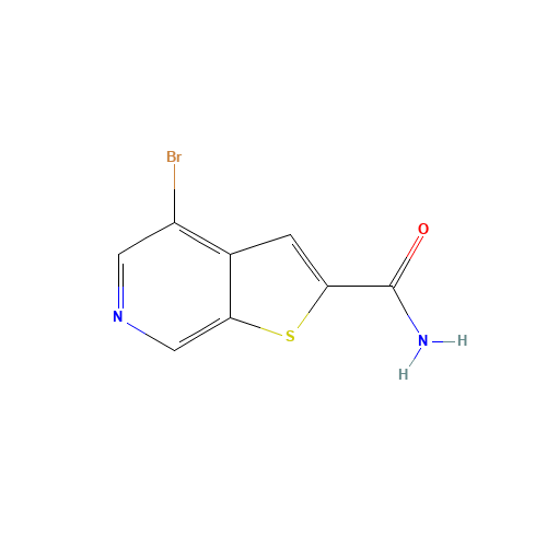 4-bromothieno[2,3-c]pyridine-2-carboxamide (CAS: 251993-41-6) - Related Chemical Product