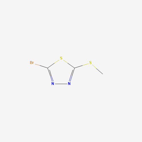 2-bromo-5-methylsulfanyl-1,3,4-thiadiazole (CAS: 97109-46-1) - Related Chemical Product