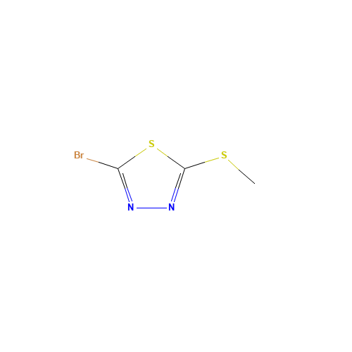 2-bromo-5-methylsulfanyl-1,3,4-thiadiazole (CAS: 97109-46-1) - Related Chemical Product