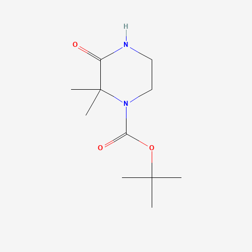 tert-butyl 2,2-dimethyl-3-oxopiperazine-1-carboxylate (CAS: 1104383-06-3) - Related Chemical Product