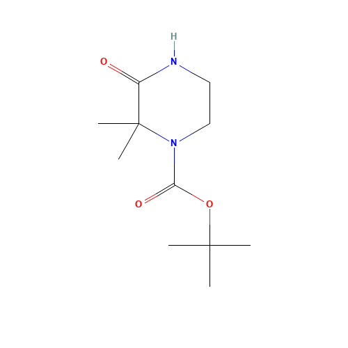 tert-butyl 2,2-dimethyl-3-oxopiperazine-1-carboxylate (CAS: 1104383-06-3) - Related Chemical Product