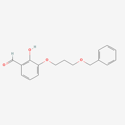 2-hydroxy-3-(3-phenylmethoxypropoxy)benzaldehyde (CAS: 1093644-47-3) - Related Chemical Product