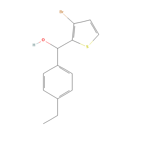 (3-bromothiophen-2-yl)-(4-ethylphenyl)methanol (CAS: 842135-70-0) - Related Chemical Product