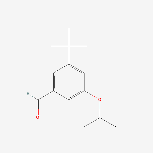 3-tert-butyl-5-propan-2-yloxybenzaldehyde (CAS: 1289090-75-0) - Related Chemical Product