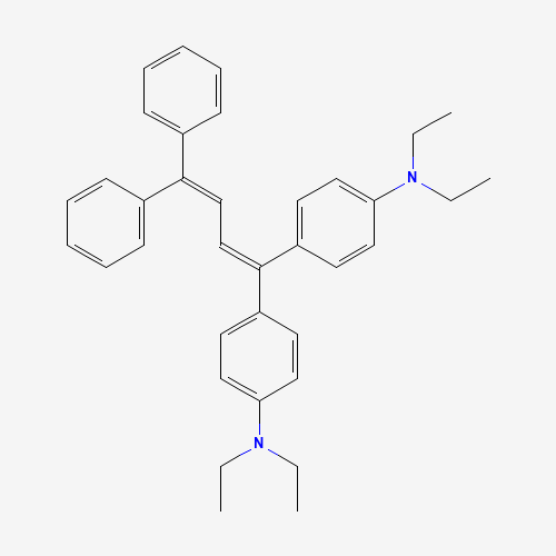 4-[1-[4-(diethylamino)phenyl]-4,4-diphenylbuta-1,3-dienyl]-N,N-diethylaniline (CAS: 109995-82-6) - Related Chemical Product