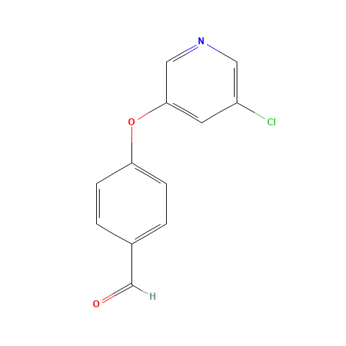 4-(5-chloropyridin-3-yl)oxybenzaldehyde (CAS: 1340089-05-5) - Related Chemical Product