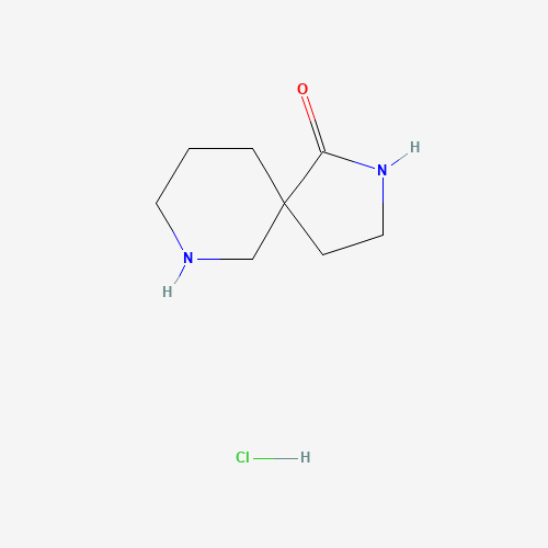 2,9-diazaspiro[4.5]decan-1-one;hydrochloride (CAS: 1187173-43-8) - Related Chemical Product