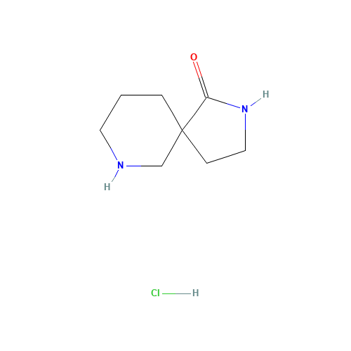2,9-diazaspiro[4.5]decan-1-one;hydrochloride (CAS: 1187173-43-8) - Related Chemical Product