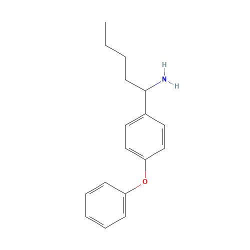 1-(4-phenoxyphenyl)pentan-1-amine (CAS: 185909-02-8) - Related Chemical Product